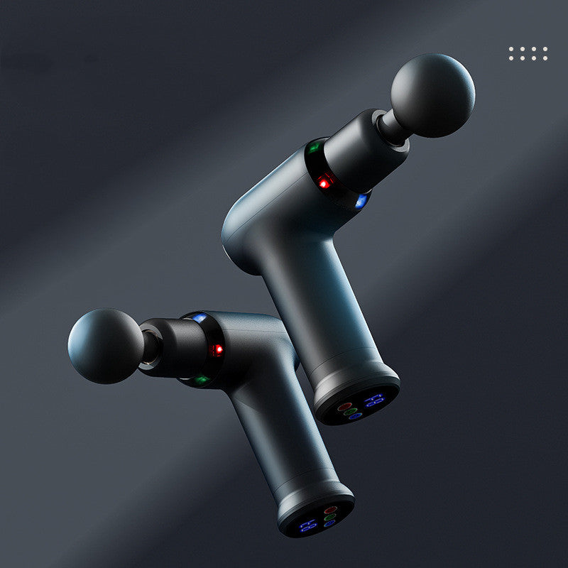 Portable massage gun front view