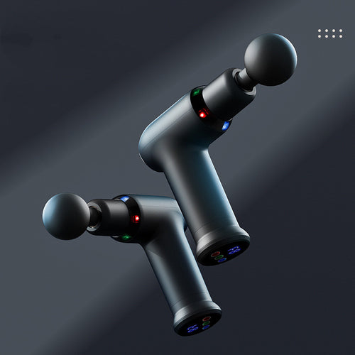 Portable massage gun front view